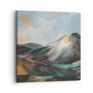 Cuadro sobre lienzo - Impresión de Imagen - Crudo y bello - 40x40 cm