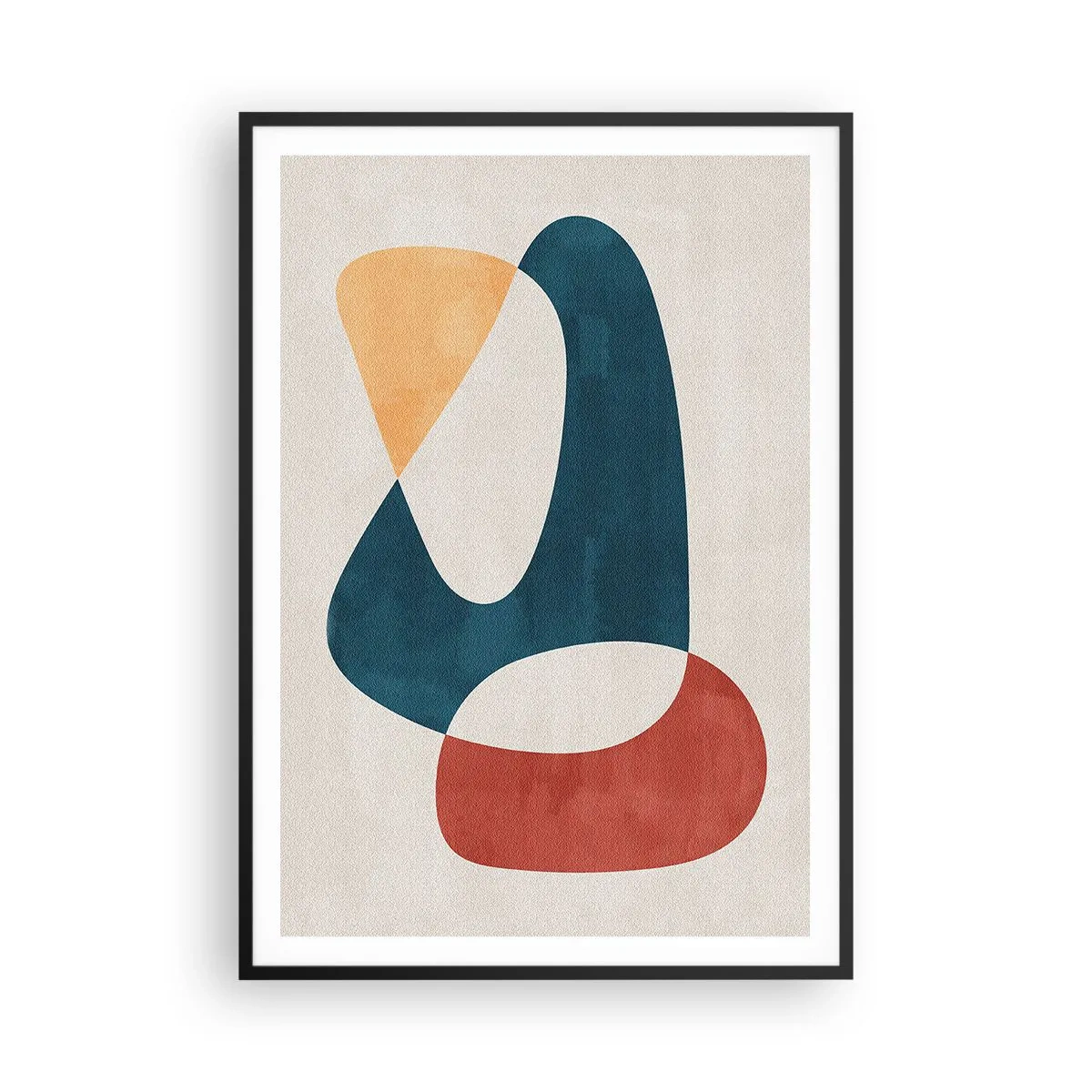 Póster en marco negro - Influencias y metamorfosis - 70x100 cm