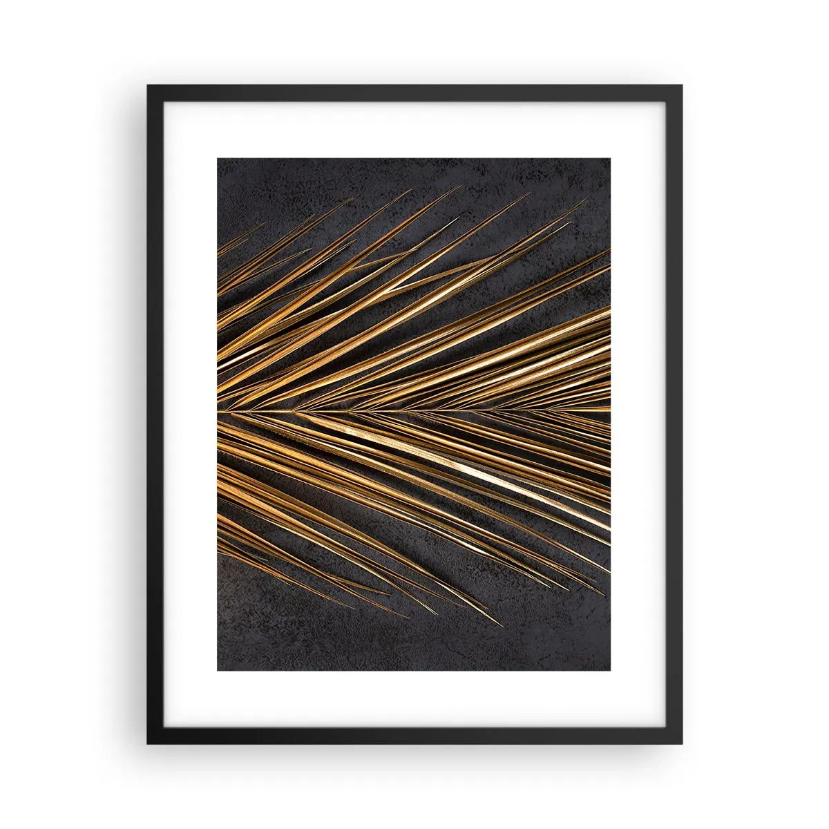 Póster en marco negro - El oro de los trópicos - 40x50 cm