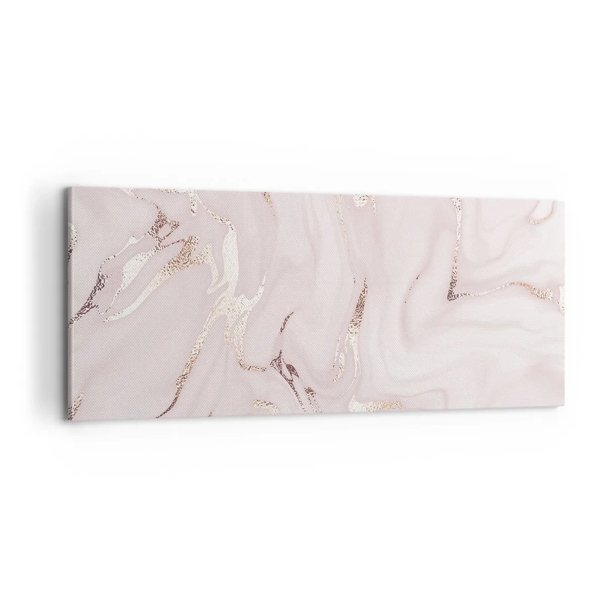 Cuadro sobre lienzo - Impresión de Imagen - En rosa - 100x40 cm