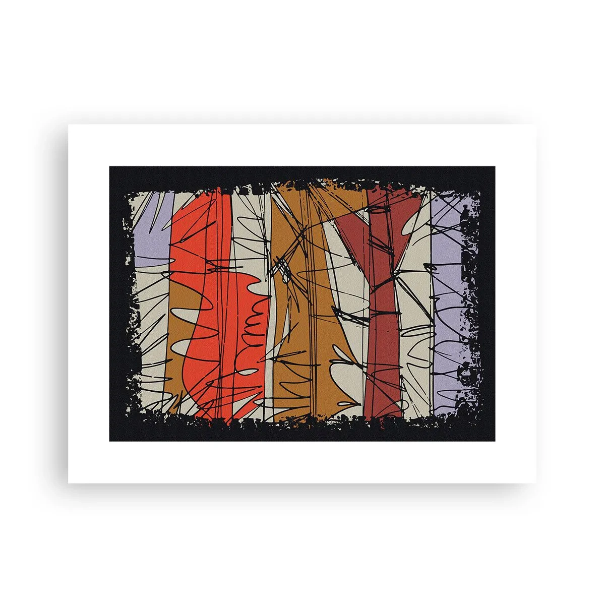 Póster - Composición espontánea - 40x30 cm