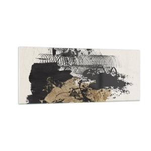 Cuadro sobre vidrio - Impresiones sobre Vidrio - Composición con pasión - 100x40 cm