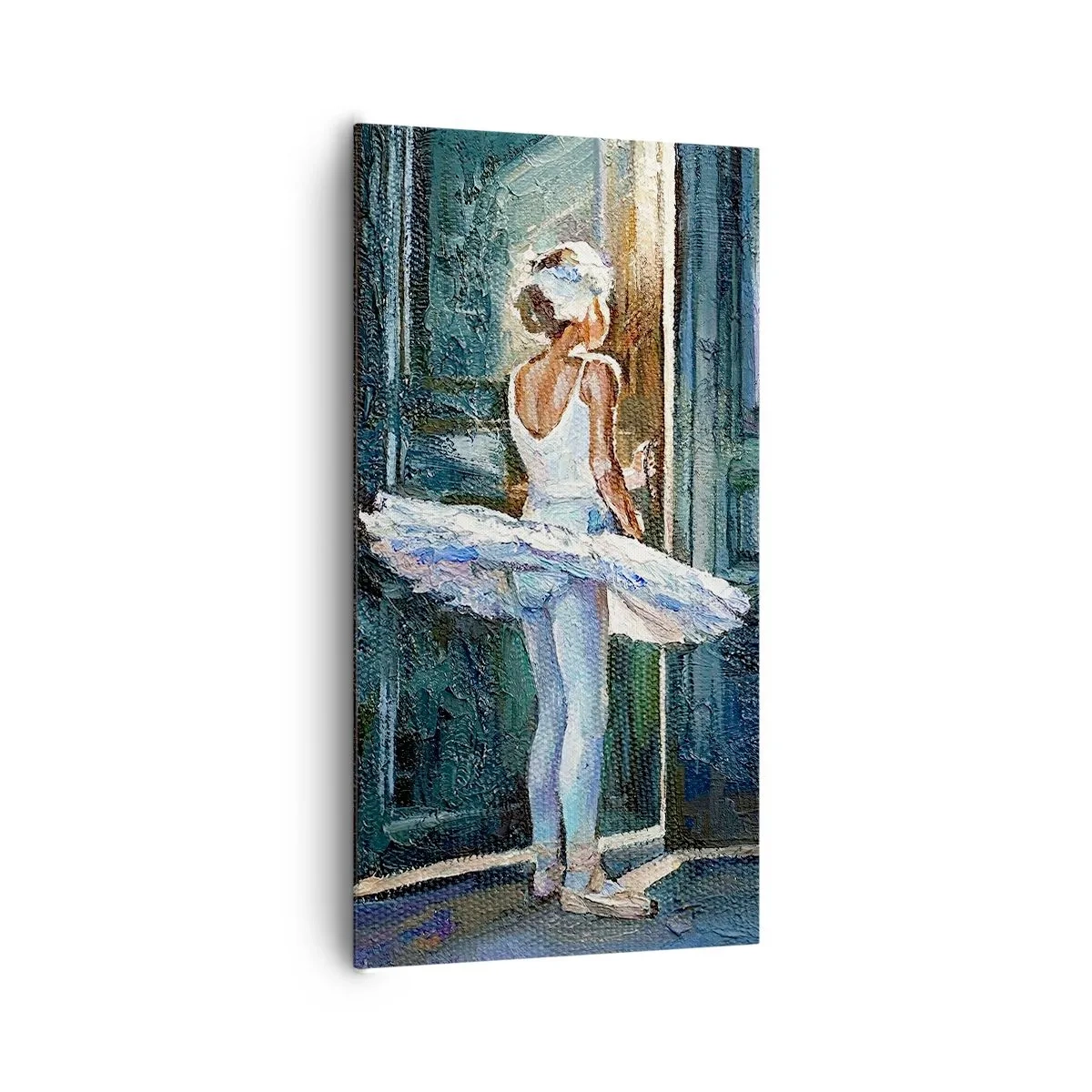 Cuadro sobre lienzo - Impresión de Imagen - Antes del espectáculo - 65x120 cm