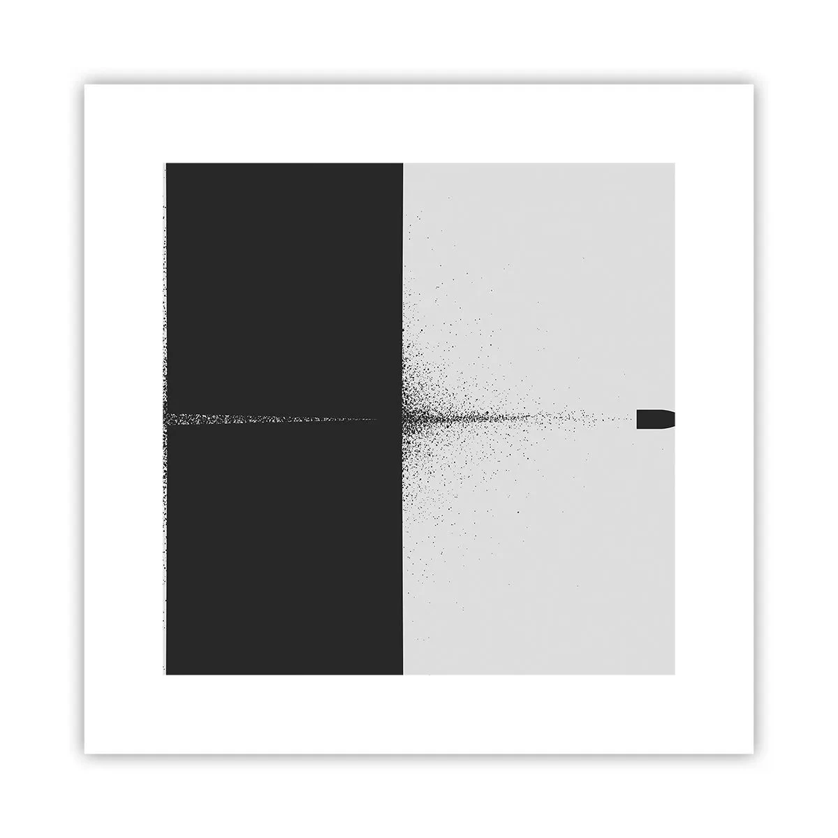 Póster - Directa al objetivo - 30x30 cm