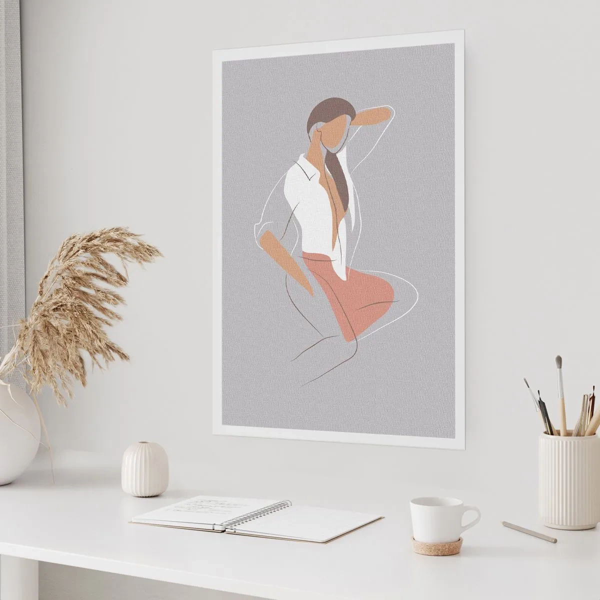 Póster - Un esbozo de encanto - 70x100 cm