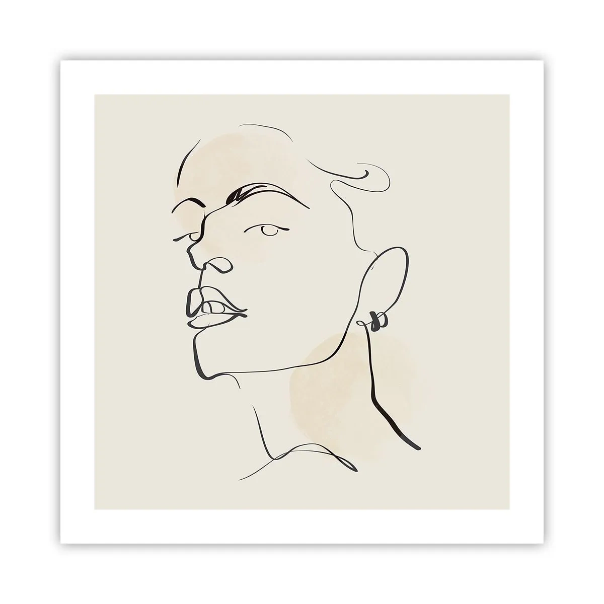 Póster - Una mirada orgullosa - 50x50 cm