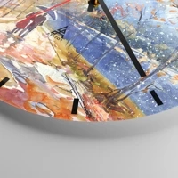 Esfera sin numeración, con rayas