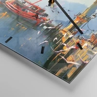 Esfera sin numeración, con rayas