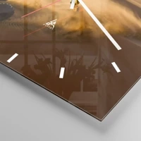 Esfera sin numeración, con rayas