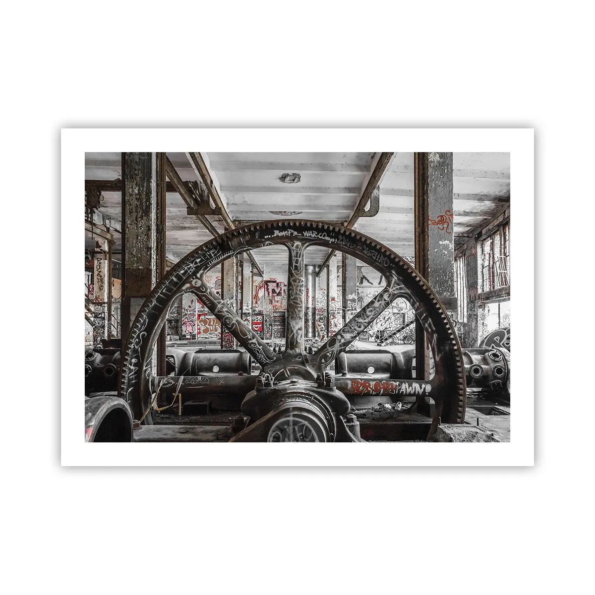 Póster - La vida secreta de una fábrica - 70x50 cm