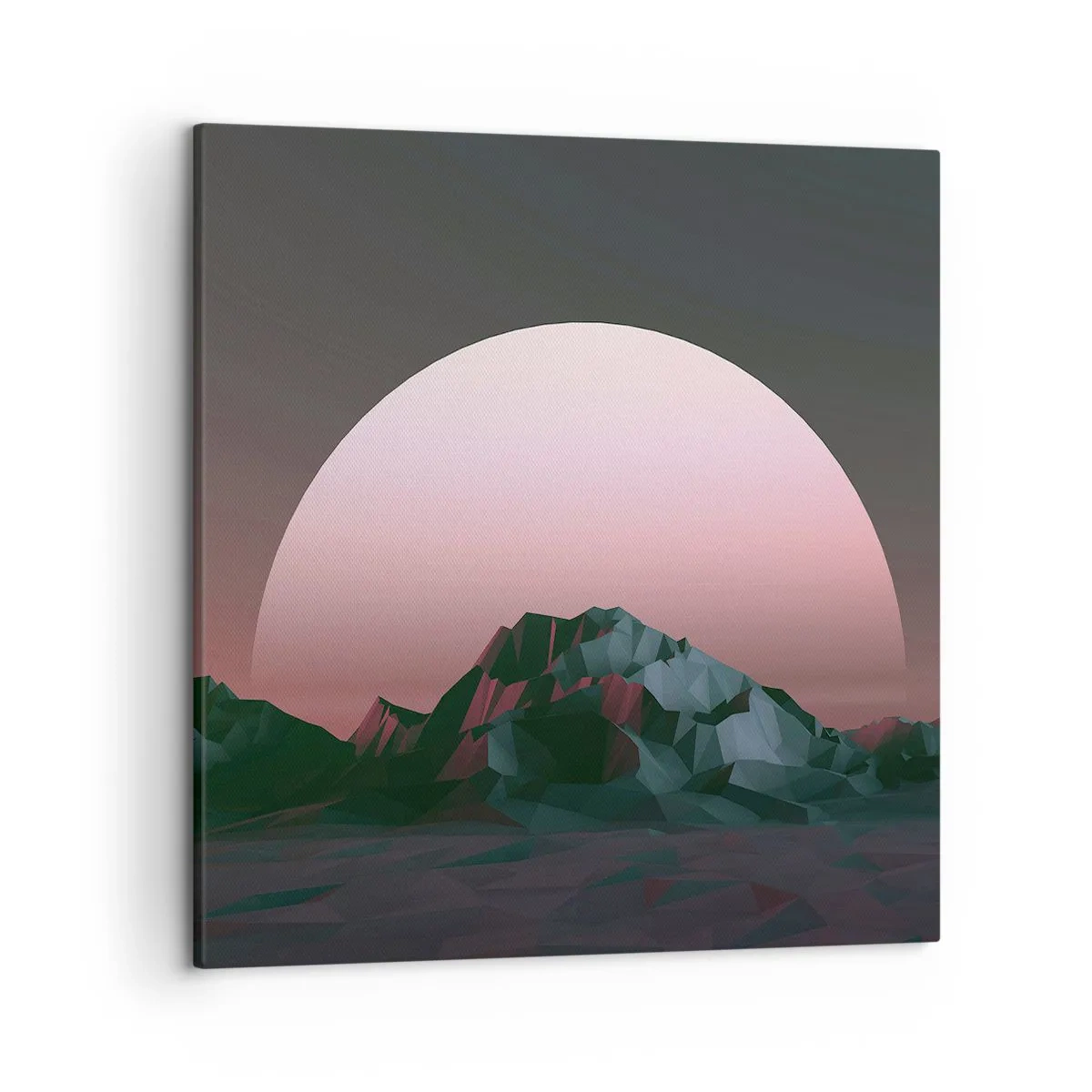 Cuadro sobre lienzo - Impresión de Imagen - En una galaxia muy muy lejana - 50x50 cm