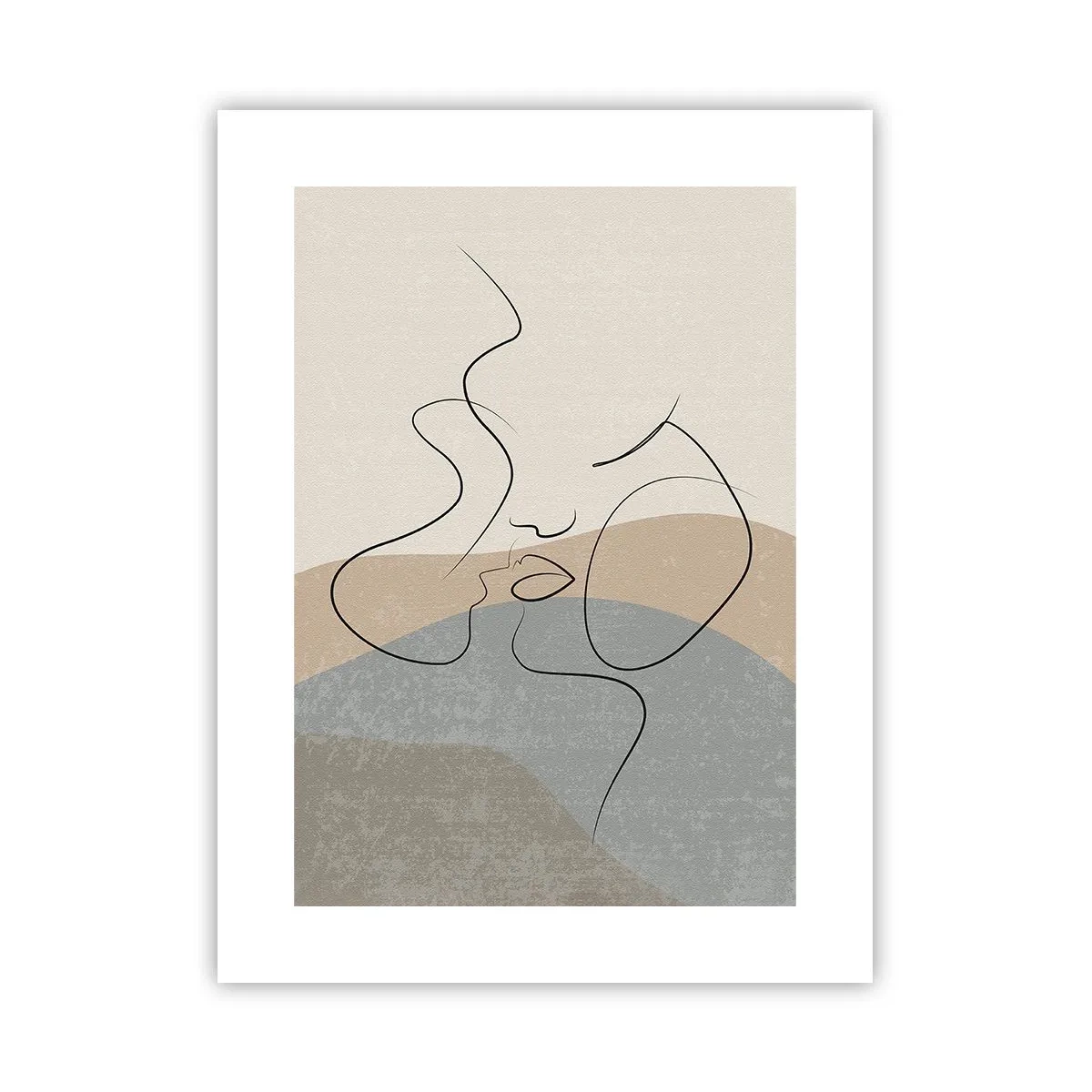 Póster - Como una pincelada - 30x40 cm