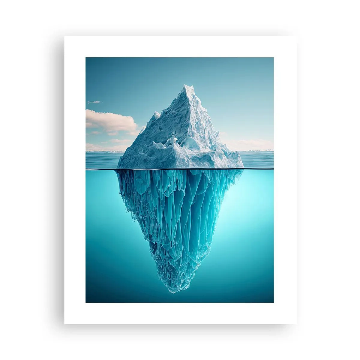 Póster - El trono de hielo - 40x50 cm