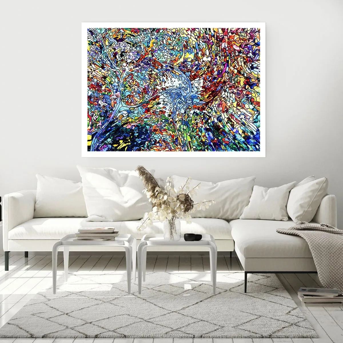 Póster - Vidriera - 70x50 cm