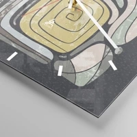 Esfera sin numeración, con rayas