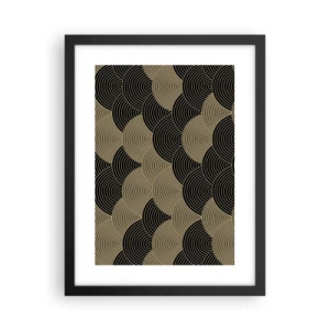 Póster en marco negro - Multiplicación de la unidad - 30x40 cm