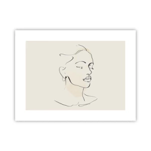 Póster - Líneas que muestran seguridad - 40x30 cm