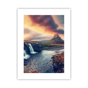 Póster - En la majestuosidad de la naturaleza - 30x40 cm