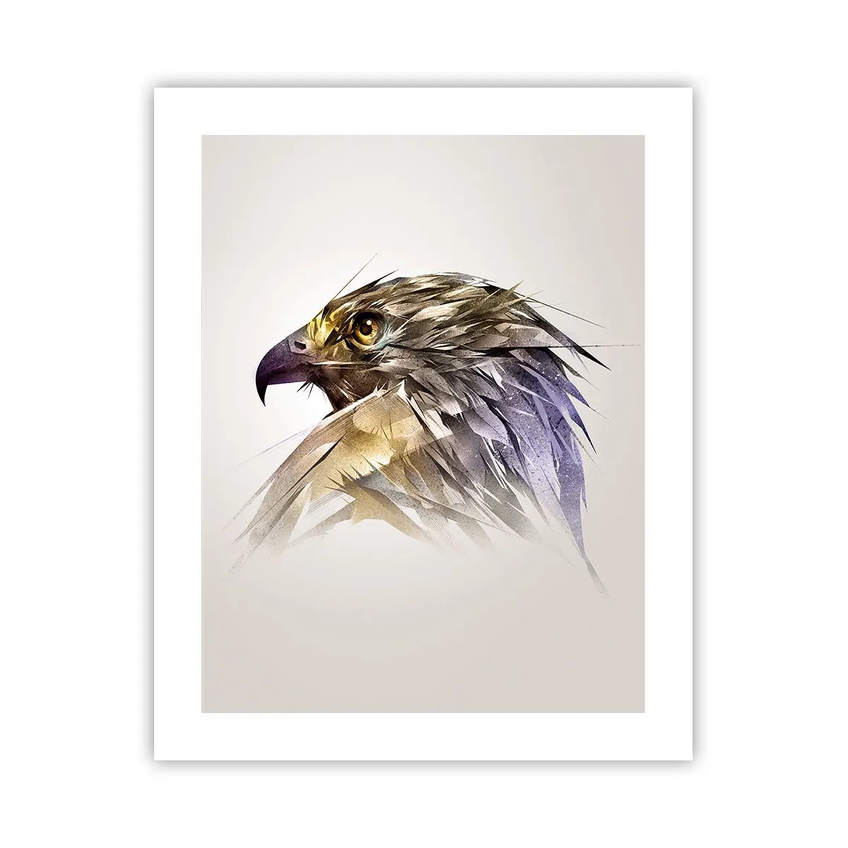 Póster - Retrato de un guerrero - 40x50 cm