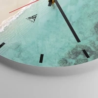 Esfera sin numeración, con rayas