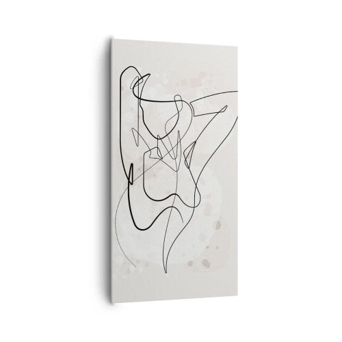 Cuadro sobre lienzo - Impresión de Imagen - El arte de la seducción - 65x120 cm