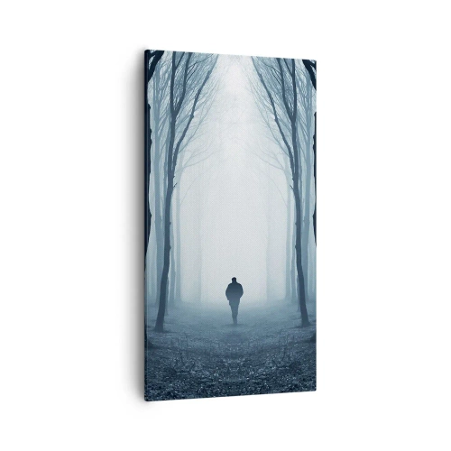 Cuadro sobre lienzo - Impresión de Imagen - Alto y claro - 55x100 cm