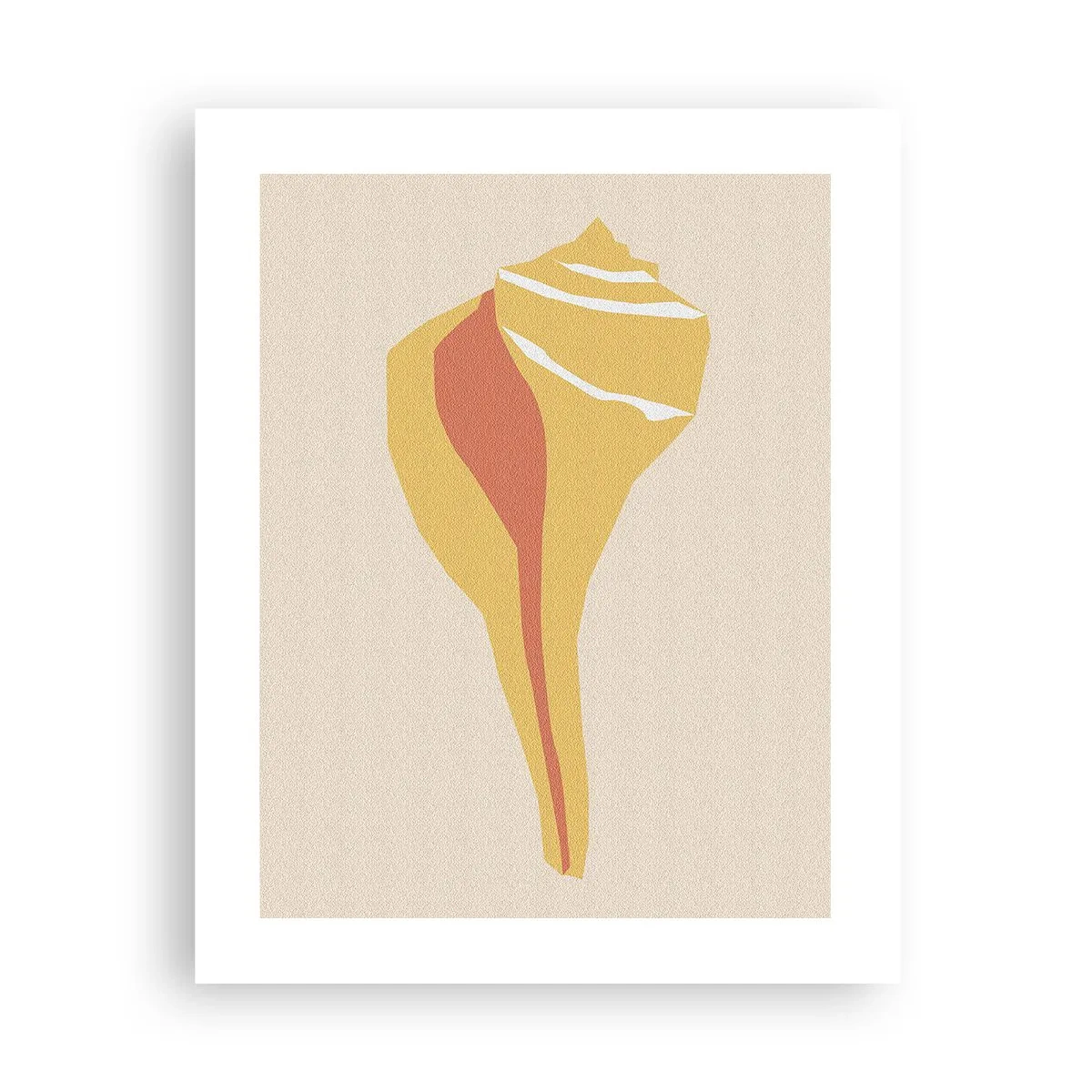 Póster - Abstracción orgánica - crecimiento - 40x50 cm