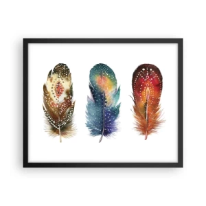 Póster en marco negro - Rituales, ceremonias, secretos - 50x40 cm