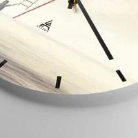 Esfera sin numeración, con rayas