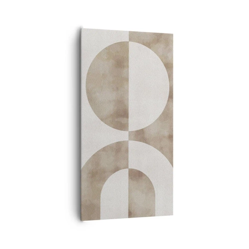 Cuadro sobre lienzo - Impresión de Imagen - Similitudes y diferencias - 65x120 cm