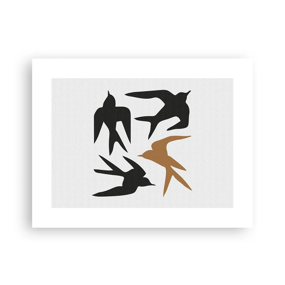 Póster - Juegos de golondrinas - 40x30 cm