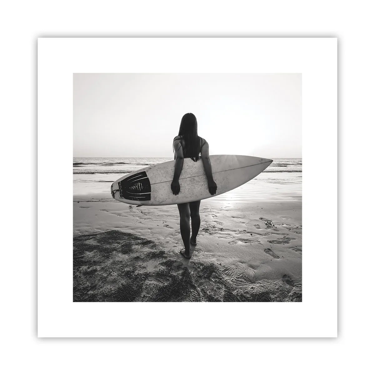 Póster - Hija de las olas marinas - 30x30 cm