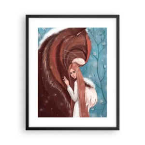 Póster en marco negro - Bienvenidos a un cuento de hadas - 40x50 cm