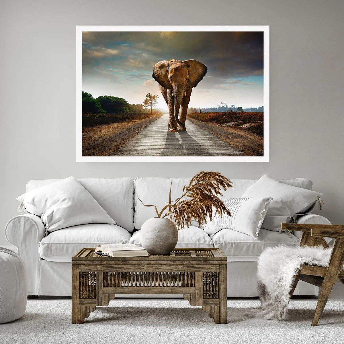 Póster - Y para nada en un almacén de porcelana - 91x61 cm