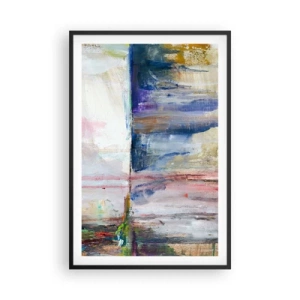 Póster en marco negro - Impresiones y asociaciones de colores - 61x91 cm
