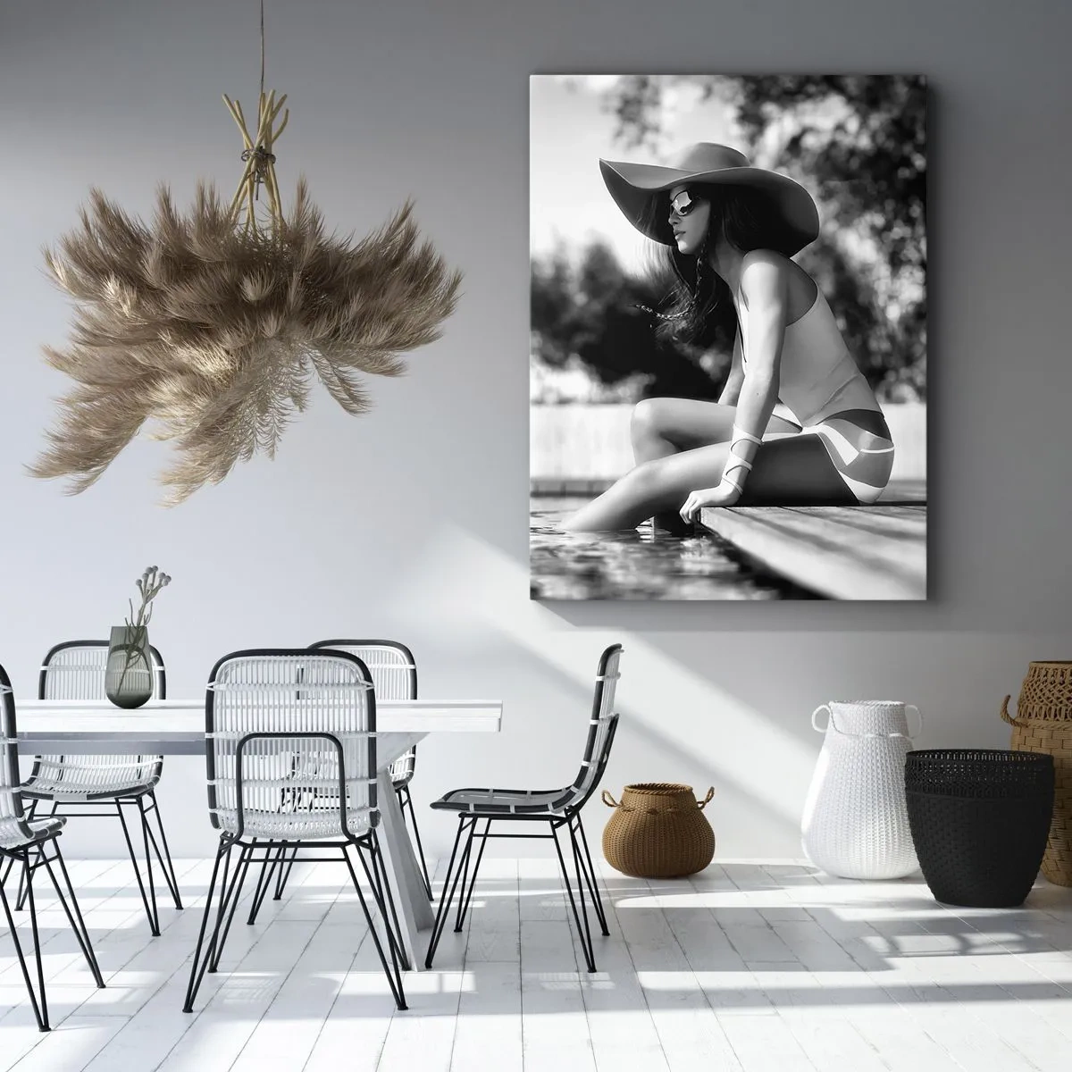 Cuadro sobre lienzo - Impresión de Imagen - Un sueño de verano - 65x120 cm