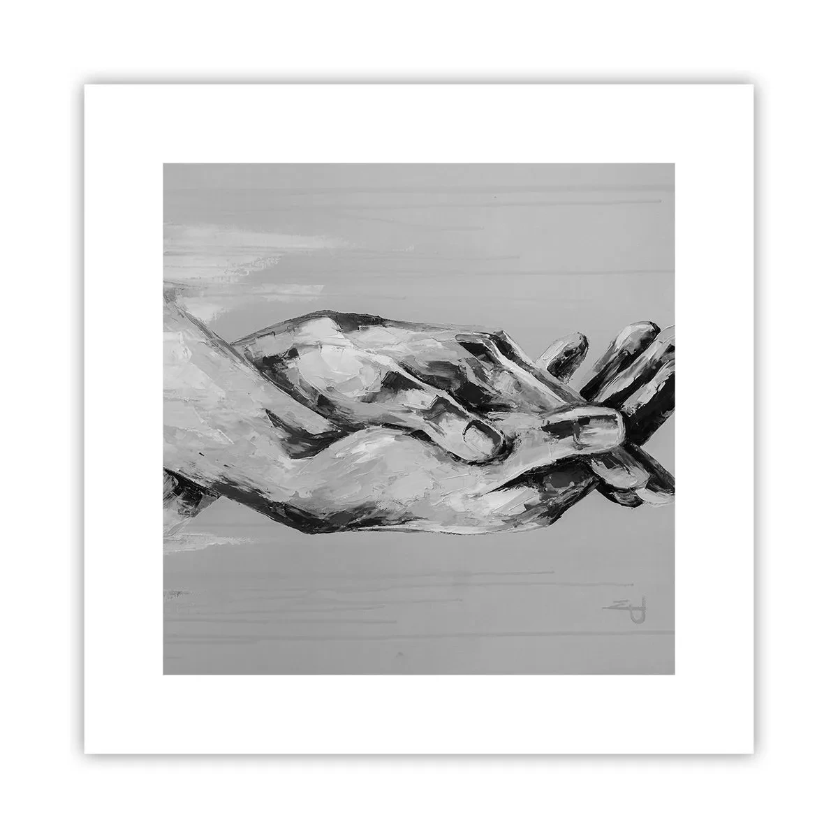 Póster - El comienzo... - 30x30 cm