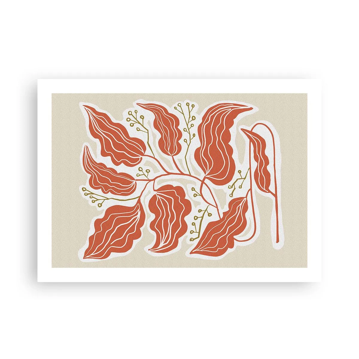 Póster - Folk y coral - 70x50 cm