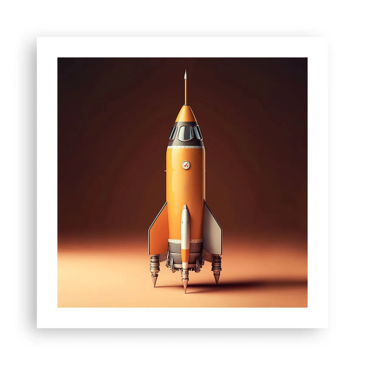 Póster - Comienza con un sueño - 50x50 cm