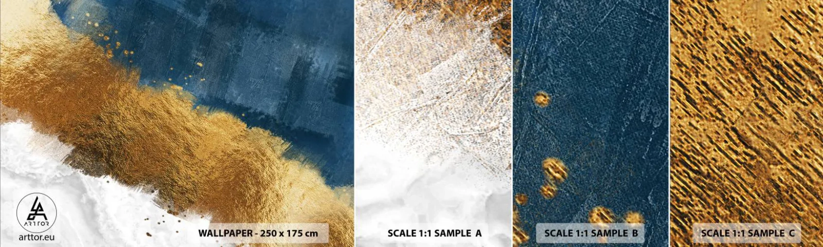 Muestra De Fotomural Standard Eco - Los colores del verano - Arte deco, Pedazo, Moderno - 100x30 cm