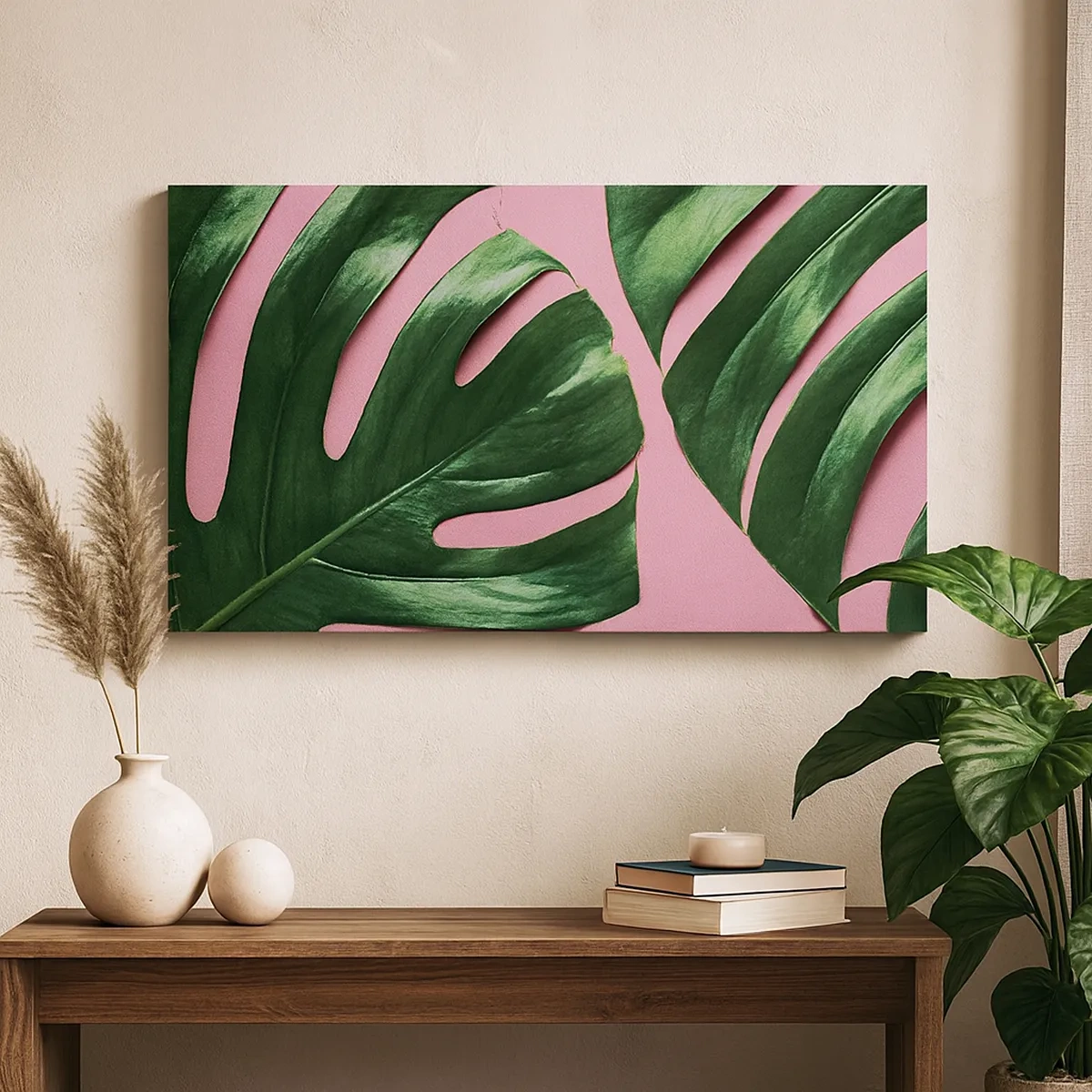 Cuadro sobre lienzo - Impresión de Imagen - Cita con el verde - 30x30 cm