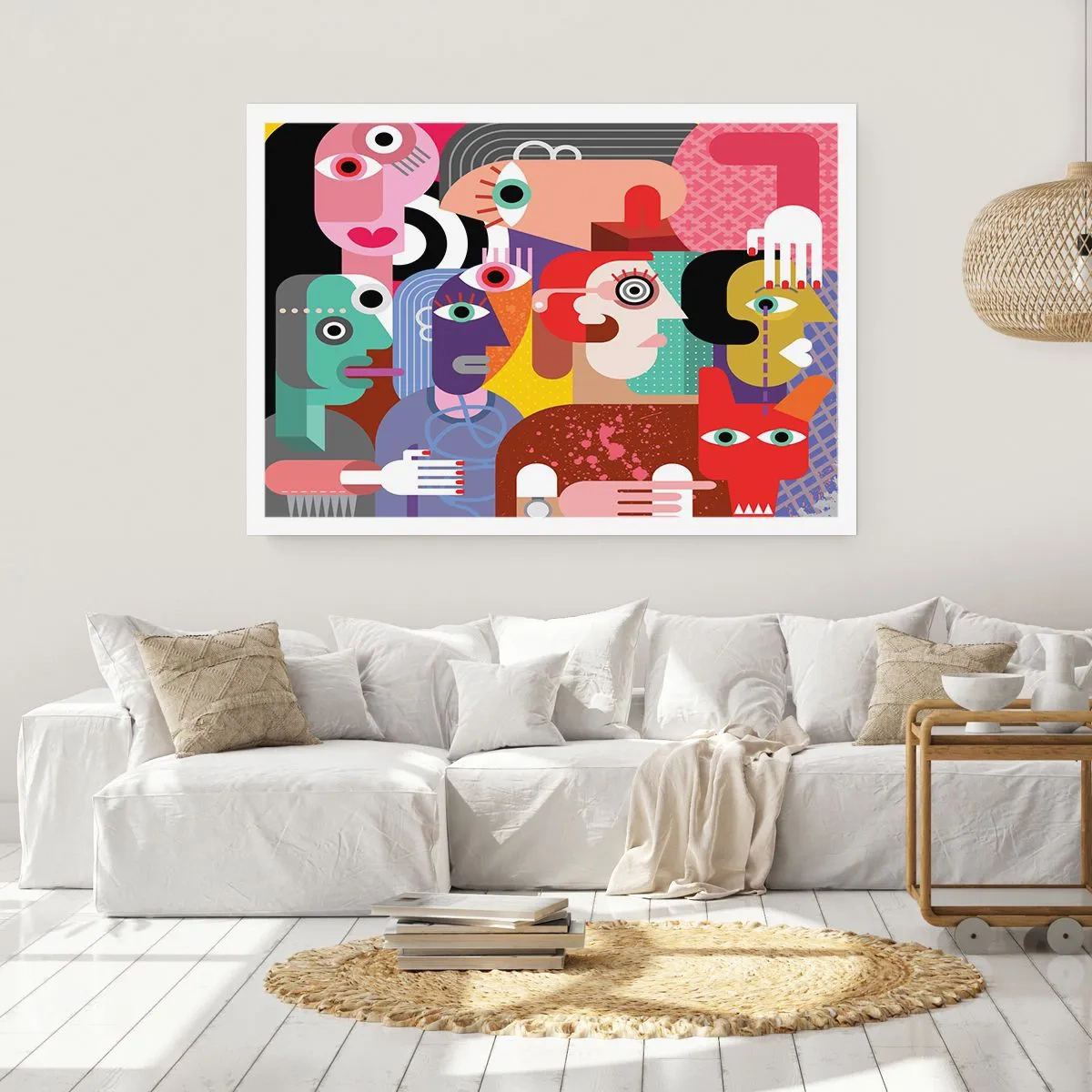 Póster - Estilo Picasso - 70x50 cm