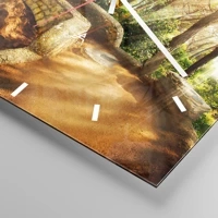 Esfera sin numeración, con rayas