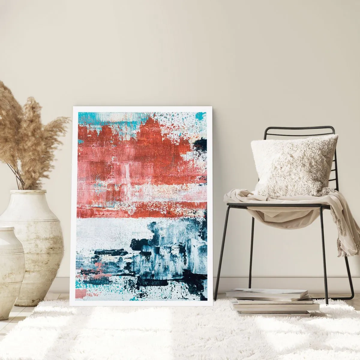 Póster - Mitad abstracción, mitad abstracción - 61x91 cm