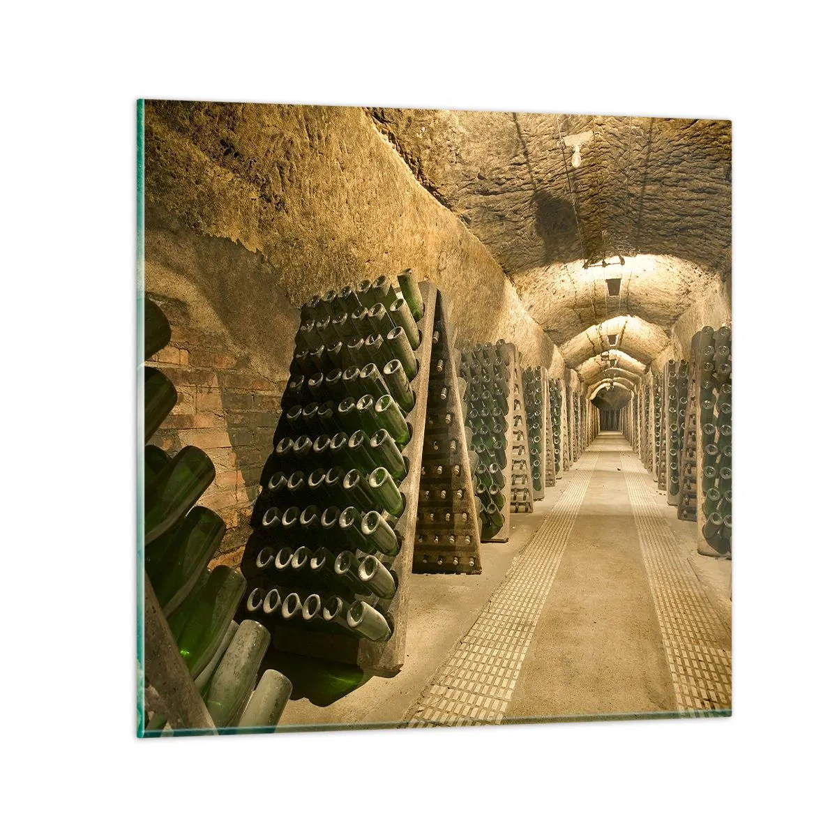 Cuadro sobre vidrio - Impresiones sobre Vidrio - El nacimiento del gusto - 50x50 cm