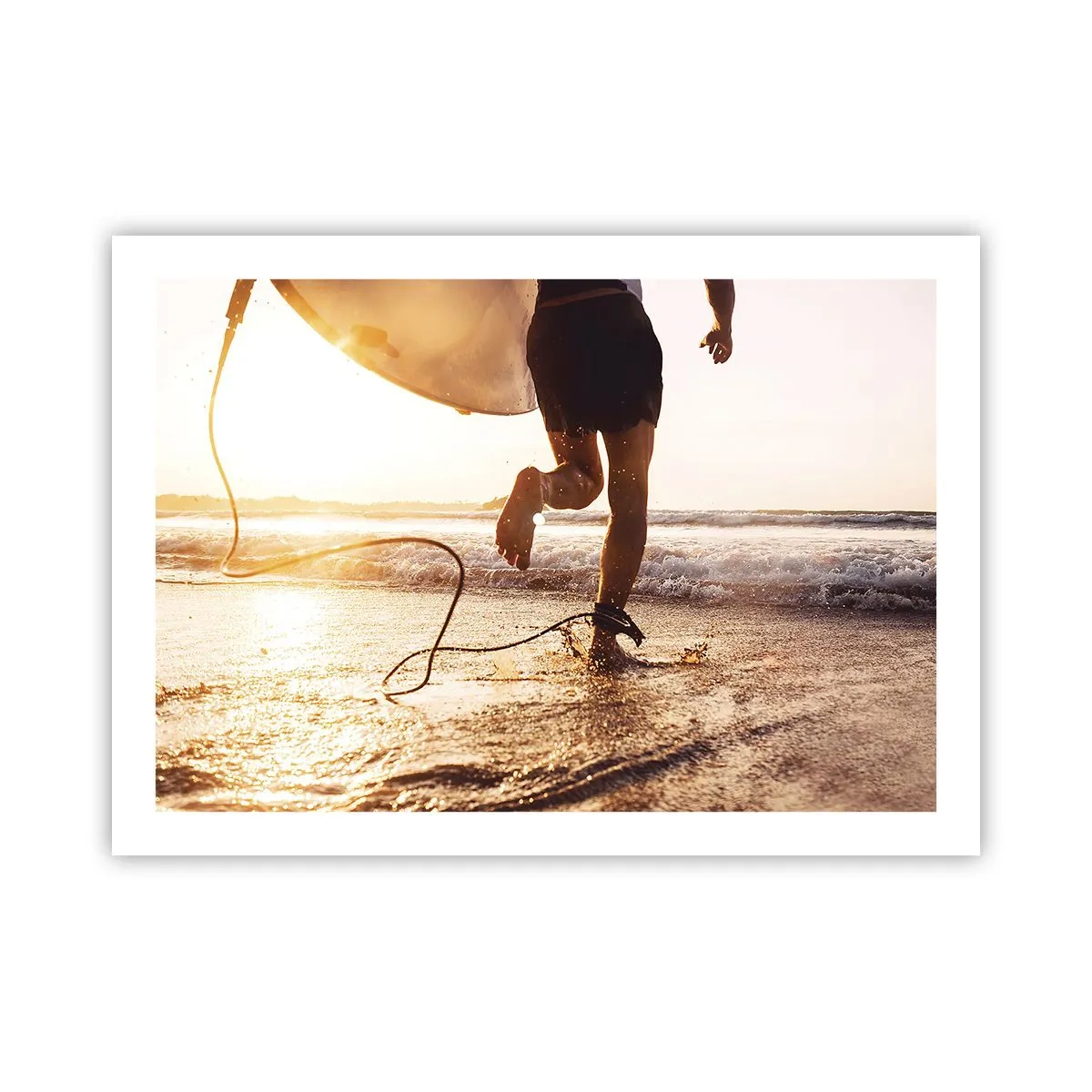 Póster - Para enfrentar la ola - 70x50 cm