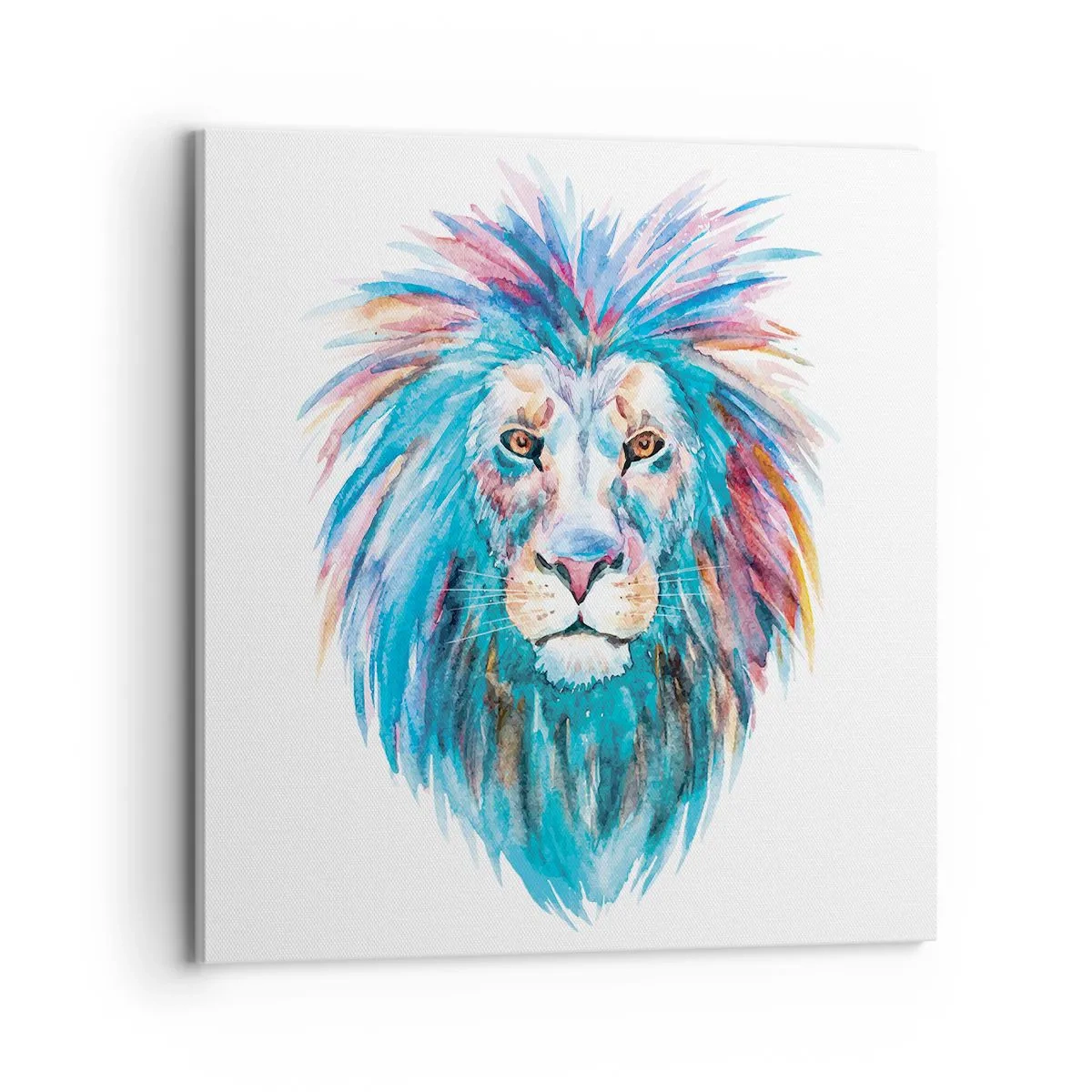 Cuadro sobre lienzo - Impresión de Imagen - Aura electrizante - 70x70 cm