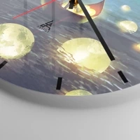 Esfera sin numeración, con rayas