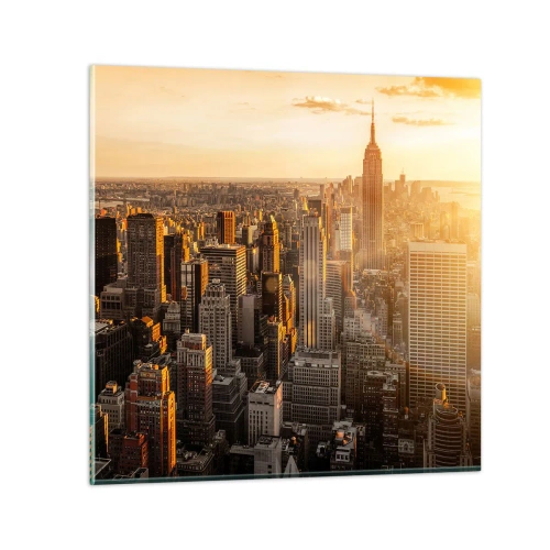 Cuadro sobre vidrio - Impresiones sobre Vidrio - Creciendo al sol - 70x70 cm