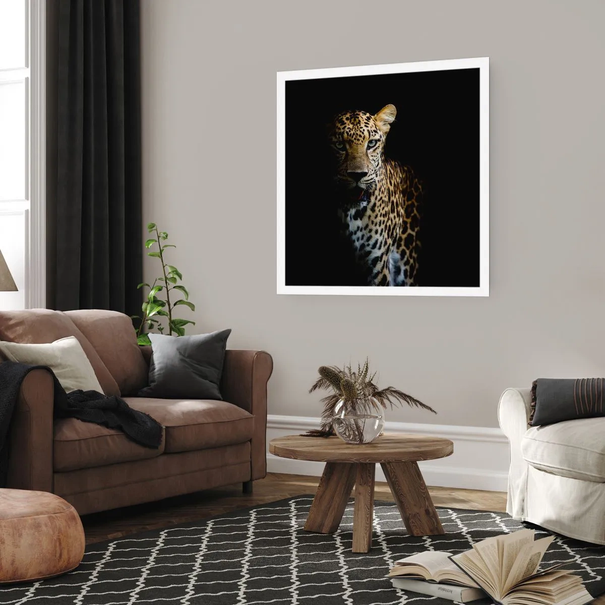 Póster - Belleza oscura - 60x60 cm